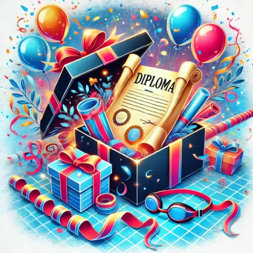 Zwemdiploma cadeau snel in huis