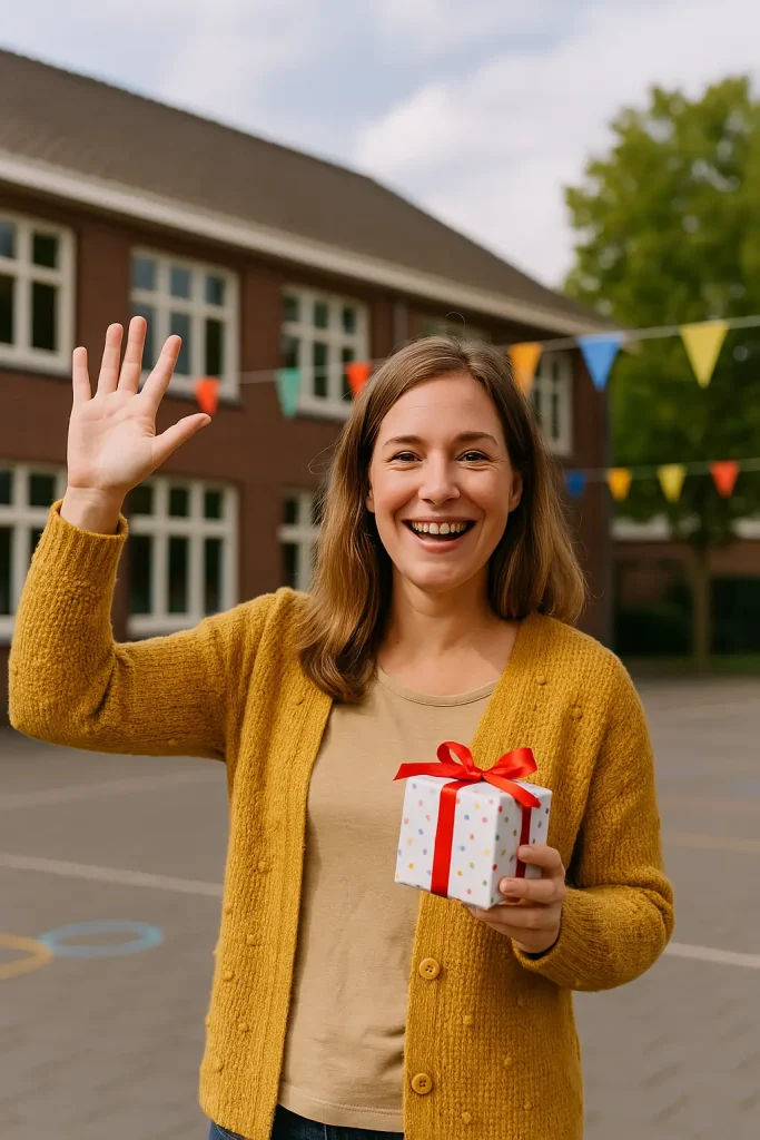 Cadeau einde van het schooljaar