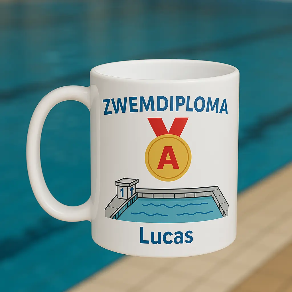 Zwemdiploma cadeau van Watzalikkopen.nl