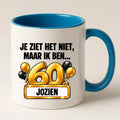 Mok 60 Jaar met Naam – Je Ziet Het Niet, Maar Ik Ben 60 Jaar