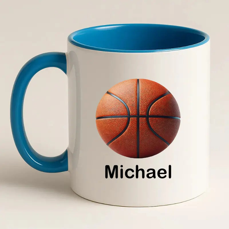 Basketbal Mok met Naam