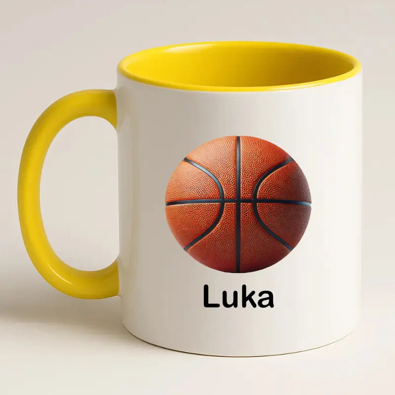 Basketbal Mok met Naam