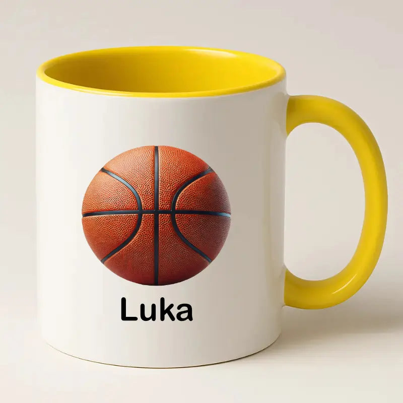 Basketbal Mok met Naam