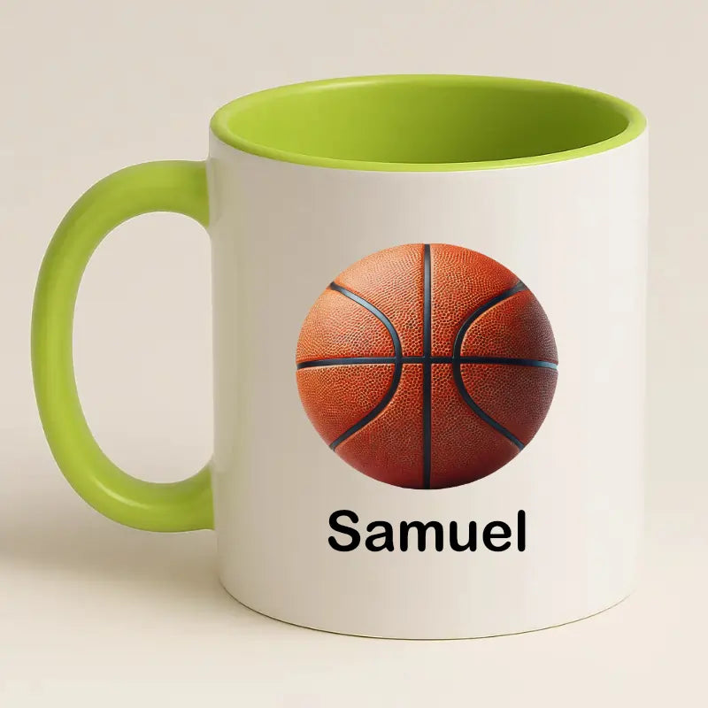 Basketbal Mok met Naam