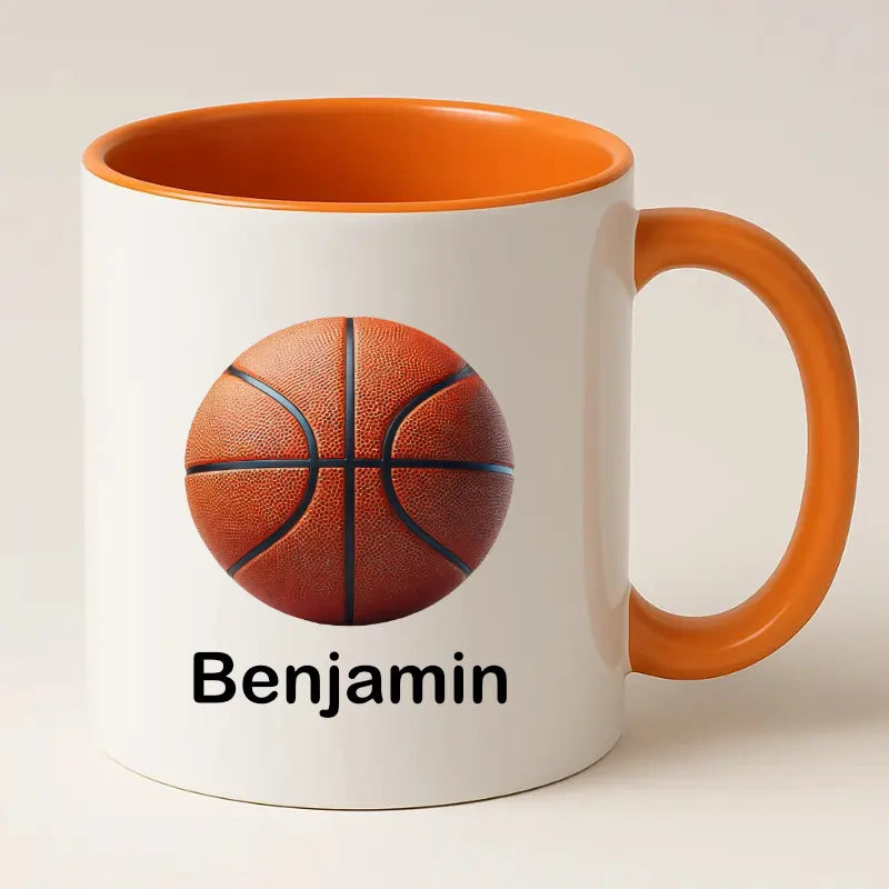 Basketbal Mok met Naam