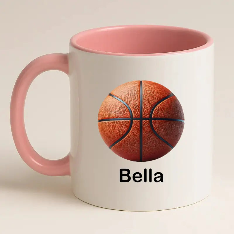 Basketbal Mok met Naam