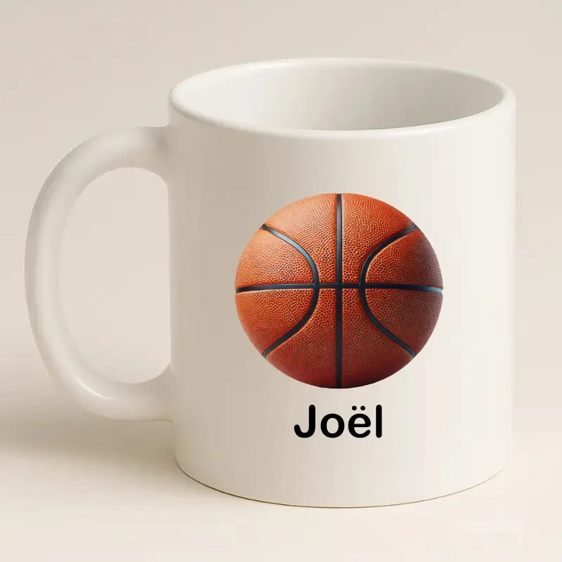 Basketbal Mok met Naam