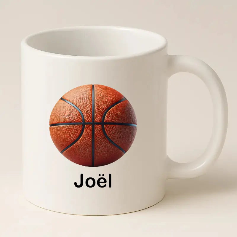 Basketbal Mok met Naam