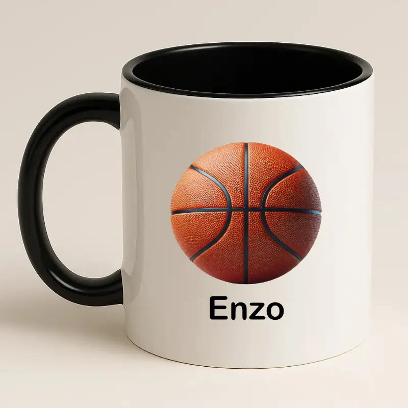 Basketbal Mok met Naam