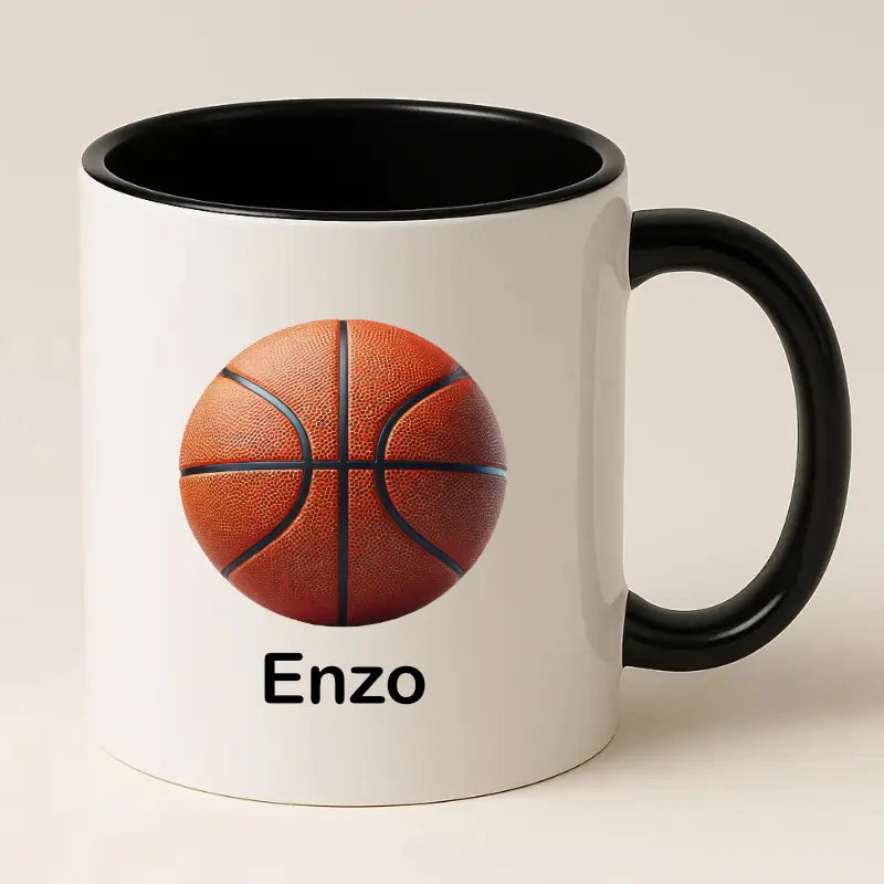 Basketbal Mok met Naam