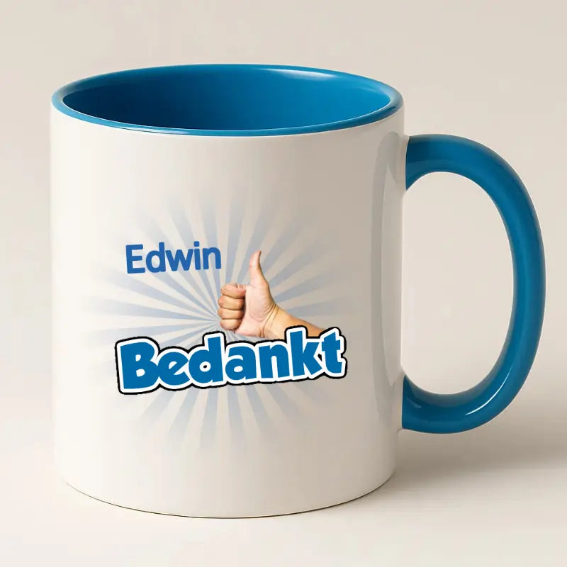 Bedankt Mok met Naam