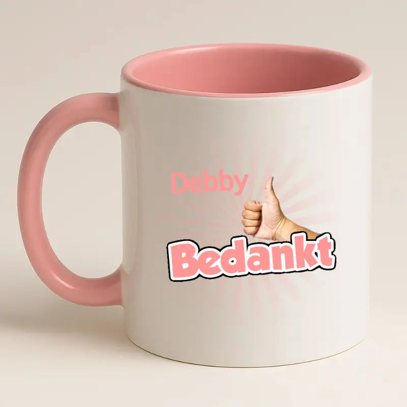 Bedankt Mok met Naam