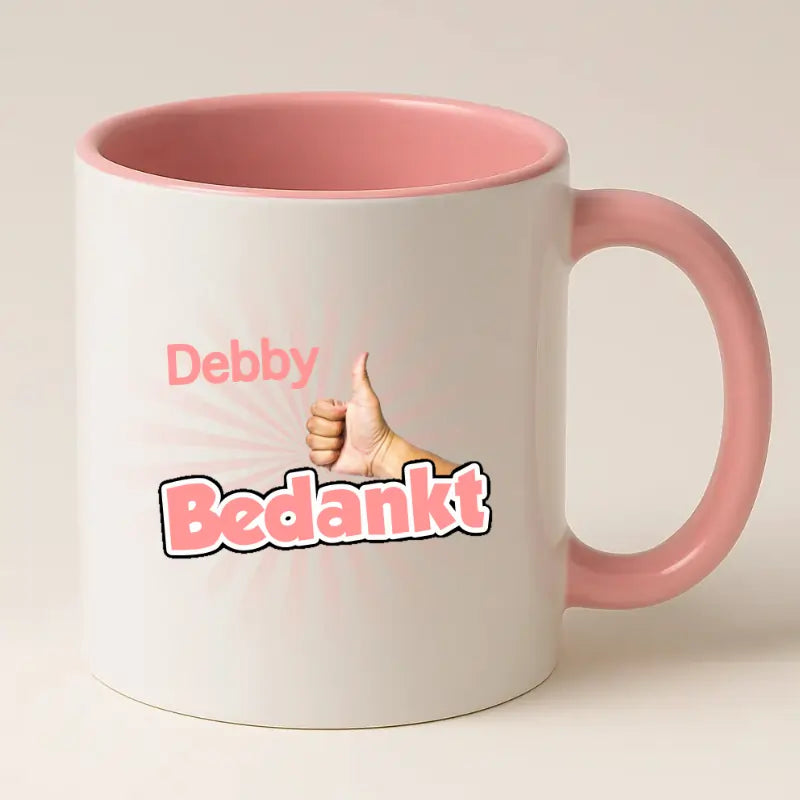 Bedankt Mok met Naam