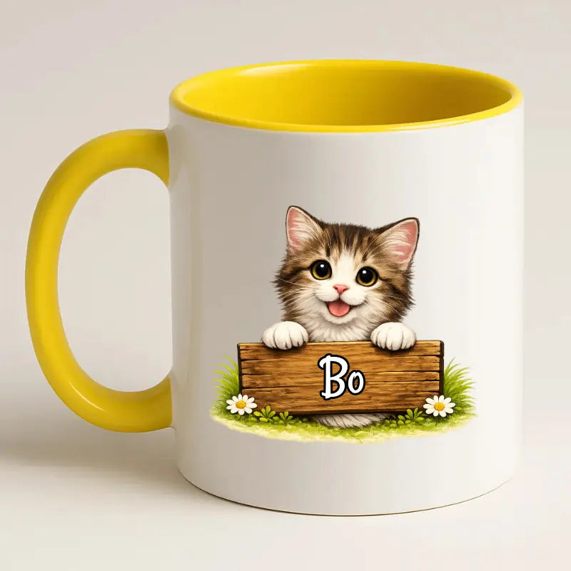 Mok voor Kattenliefhebbers met Naam