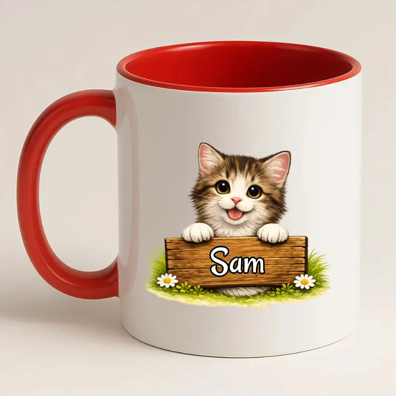 Mok voor Kattenliefhebbers met Naam