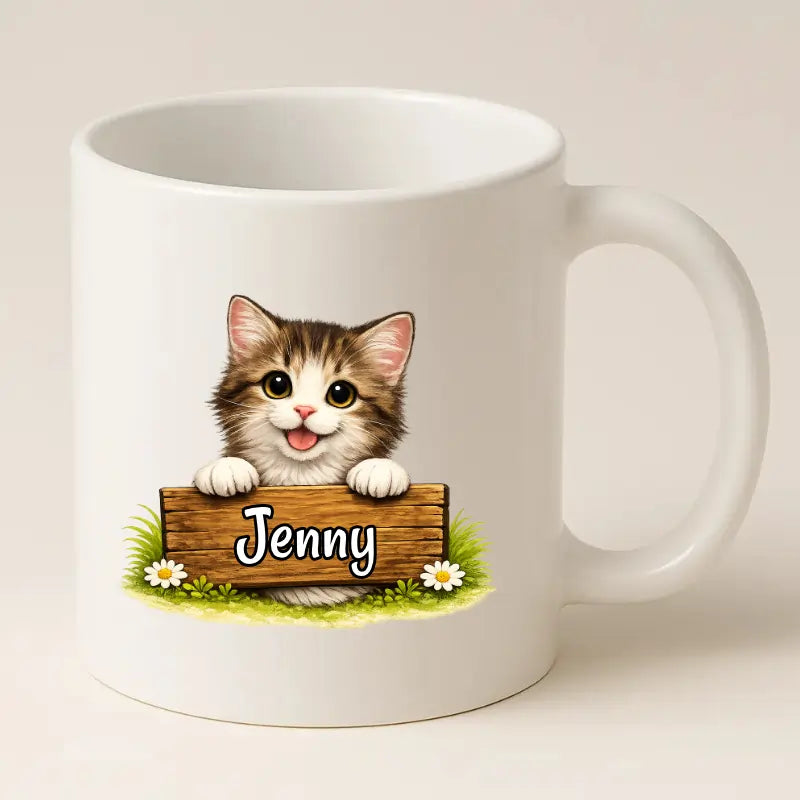 Mok voor Kattenliefhebbers met Naam