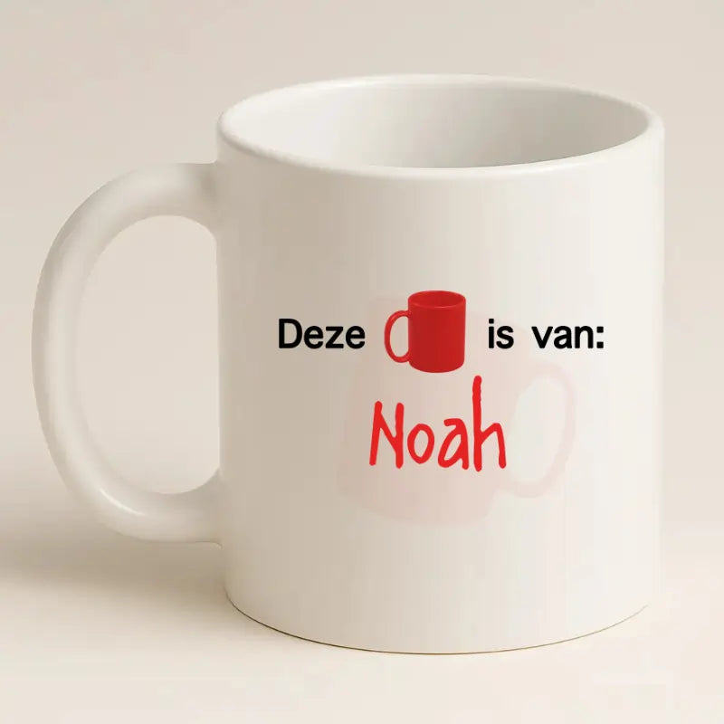 Deze Mok is van ....