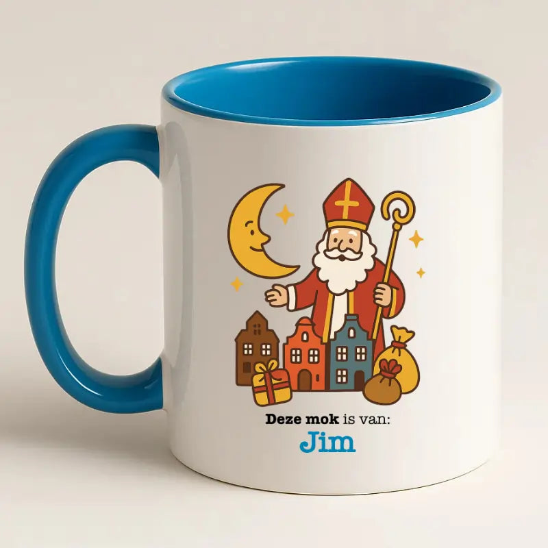 Deze Sinterklaas Mok is van …..