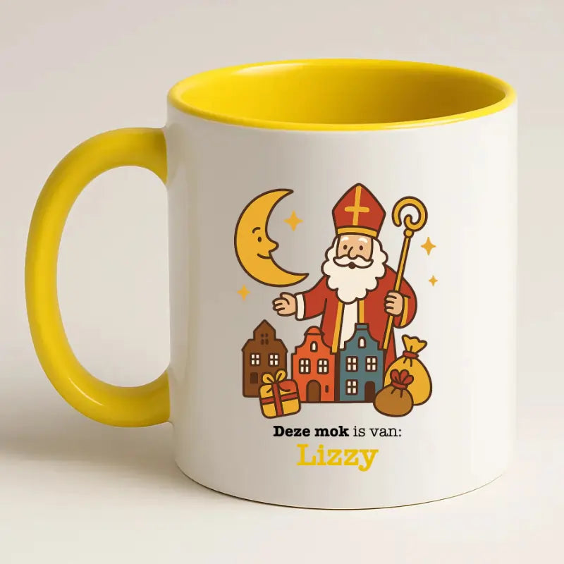 Deze Sinterklaas Mok is van …..