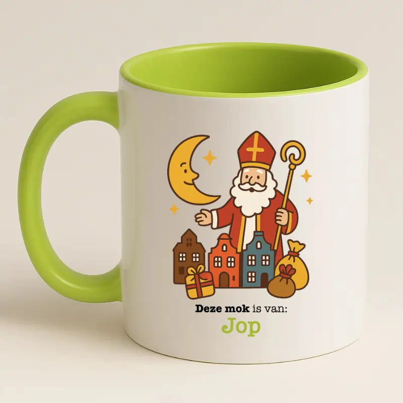 Deze Sinterklaas Mok is van …..