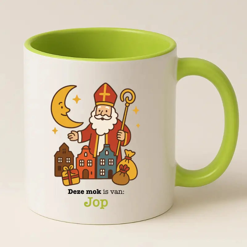 Deze Sinterklaas Mok is van …..