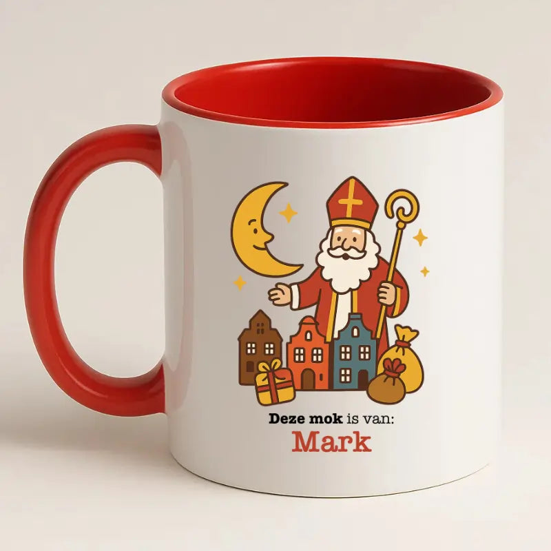 Deze Sinterklaas Mok is van …..