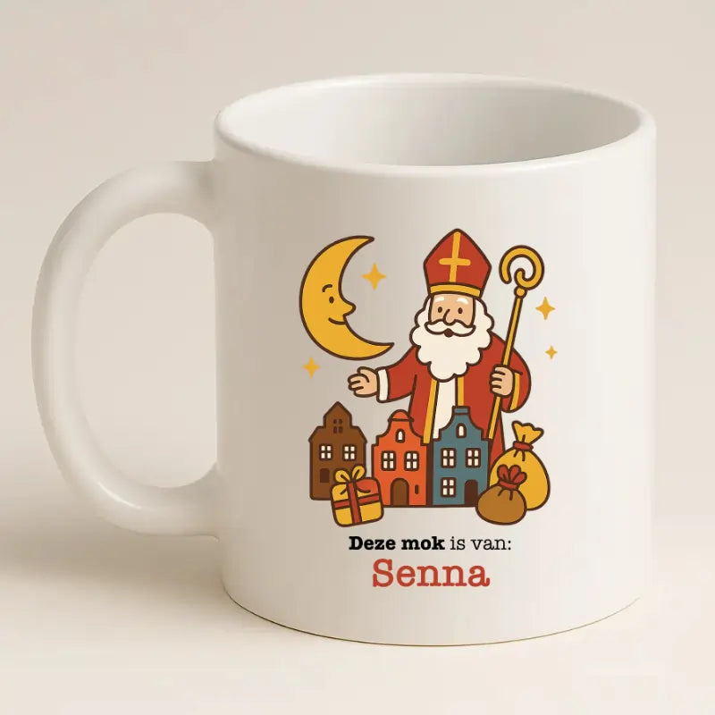 Deze Sinterklaas Mok is van …..