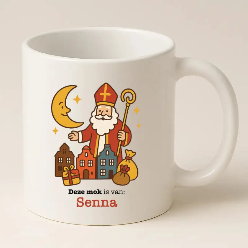 Deze Sinterklaas Mok is van …..