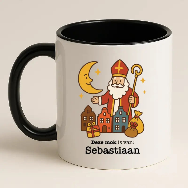 Deze Sinterklaas Mok is van …..