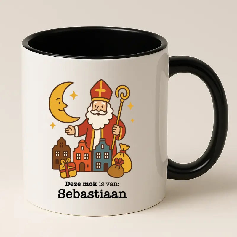 Deze Sinterklaas Mok is van …..