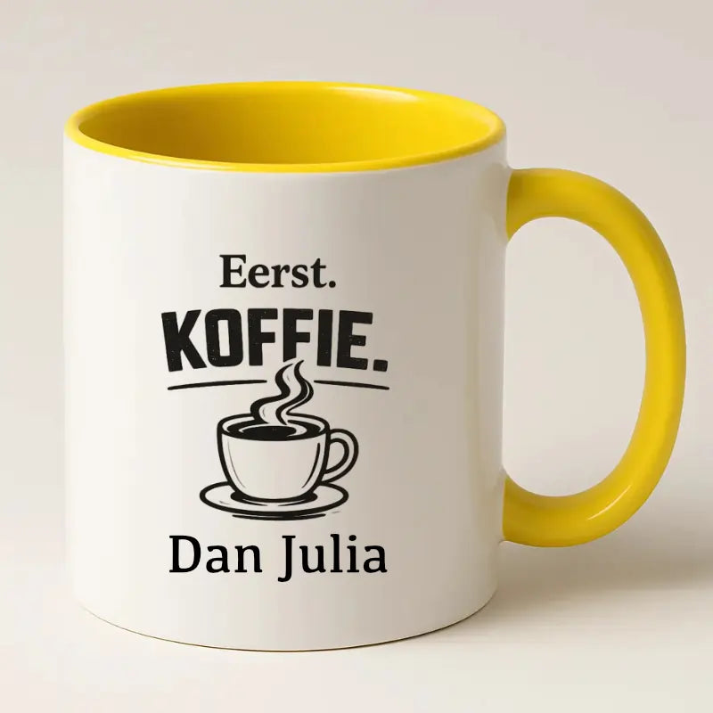 Eerst Koffie. Dan (Naam)