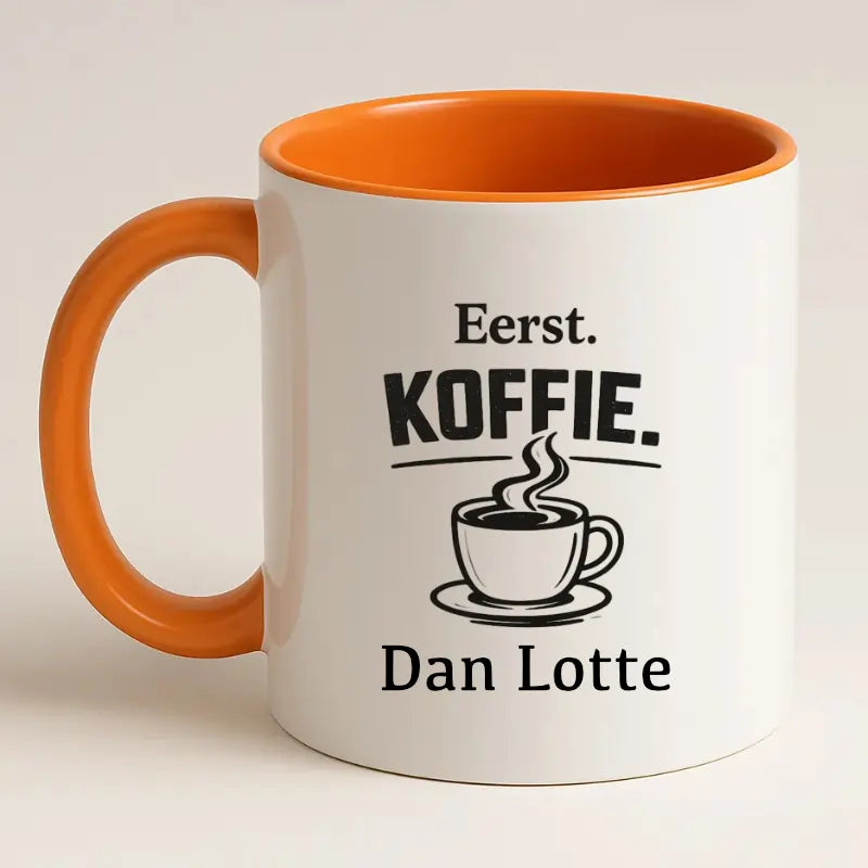 Eerst Koffie. Dan (Naam)