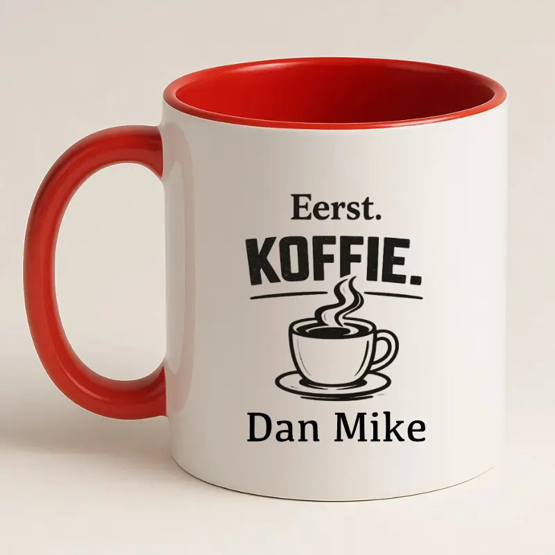 Eerst Koffie. Dan (Naam)
