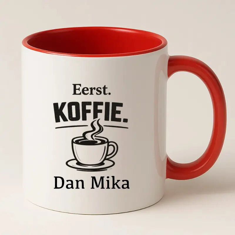 Eerst Koffie. Dan (Naam)