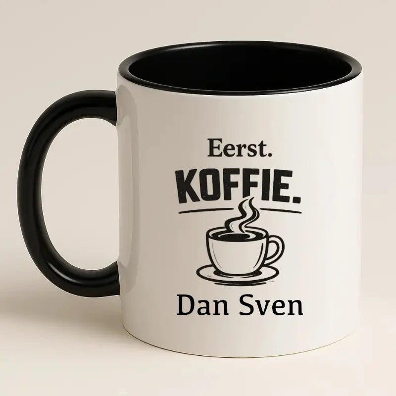 Eerst Koffie. Dan (Naam)