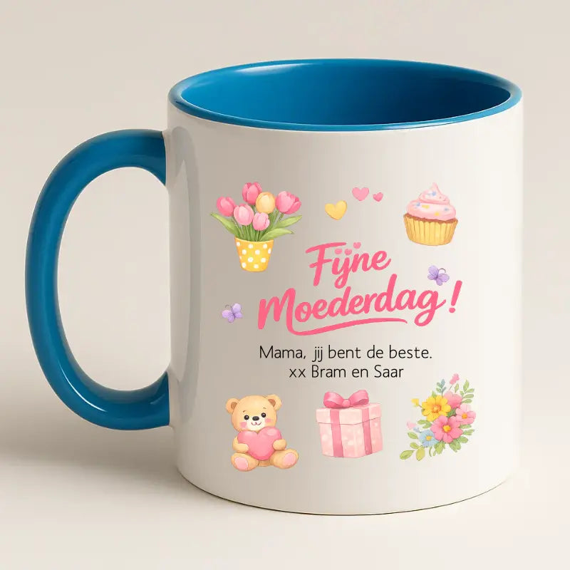 Fijne Moederdag Mok met Tekst