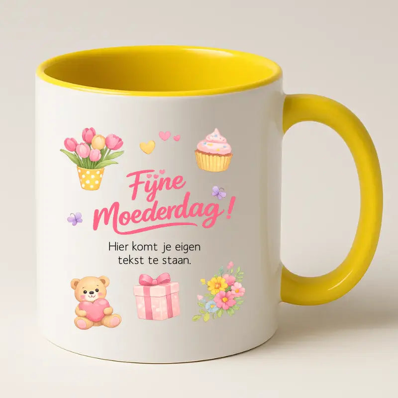 Fijne Moederdag Mok met Tekst