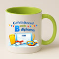 Gefeliciteerd met je B Diploma – Zwemdiploma Mok