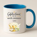 Gefeliciteerd met je Eerste Communie Mok met Naam