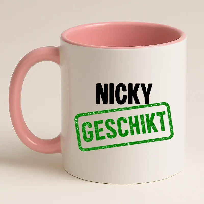Geschikt Mok met Naam – Stempel