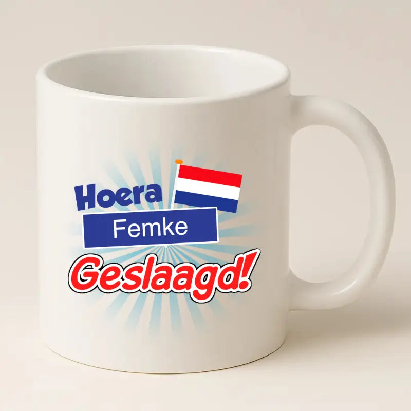 Geslaagd Mok met Naam