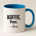 Koffie. Punt. (Naam)