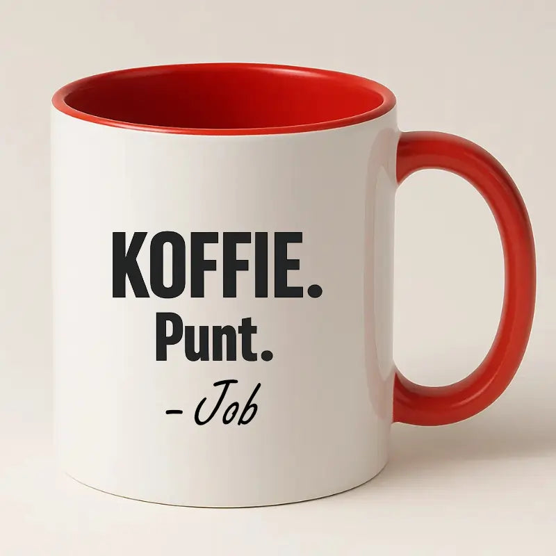 Koffie. Punt. (Naam)