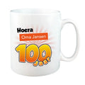 Mok 100 Jaar met Naam en Leeftijd
