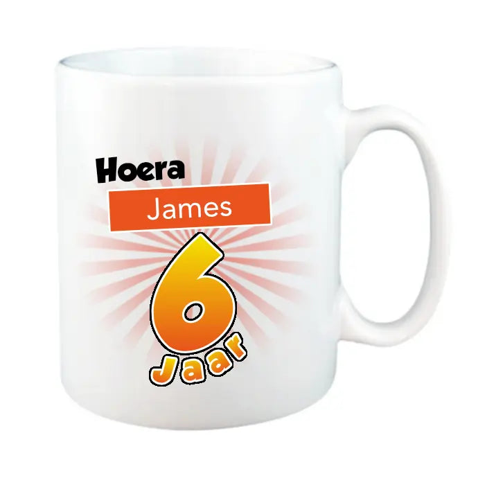 Mok 6 Jaar met Naam en Leeftijd