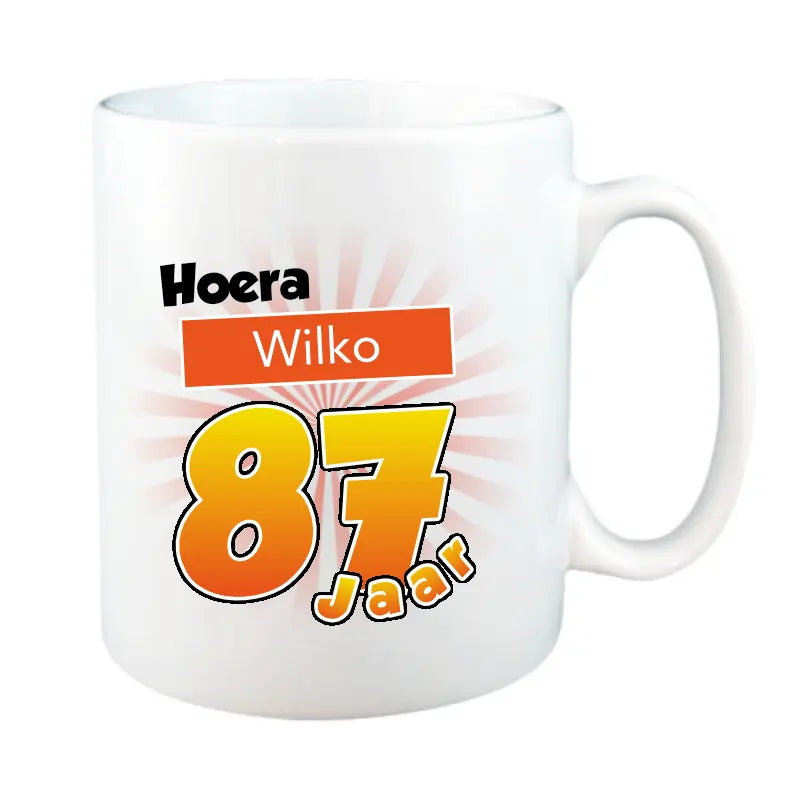 Mok 87 Jaar met Naam en Leeftijd