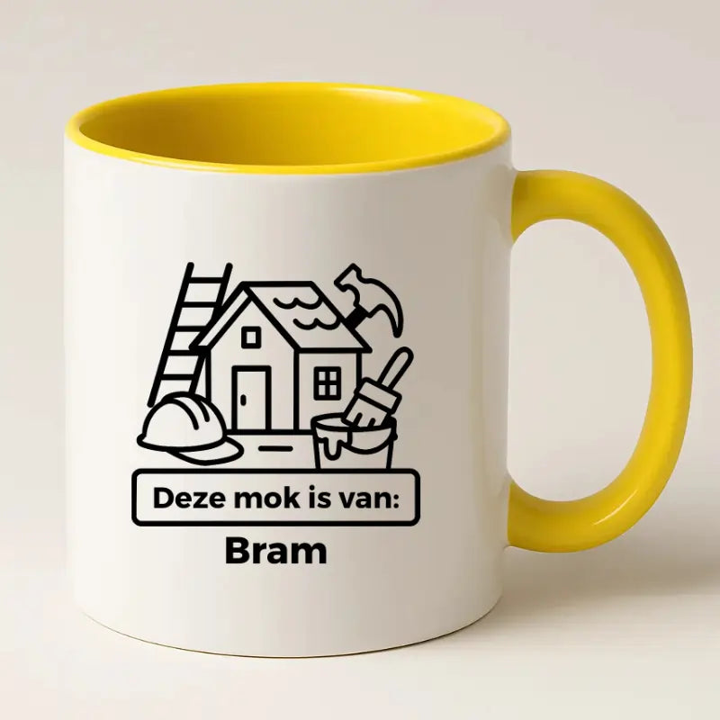 Cadeau voor Klusser – Mok voor Klusser met Naam