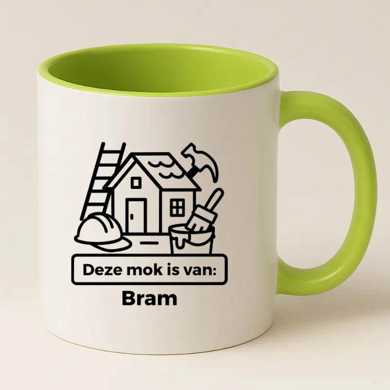 Cadeau voor Klusser – Mok voor Klusser met Naam