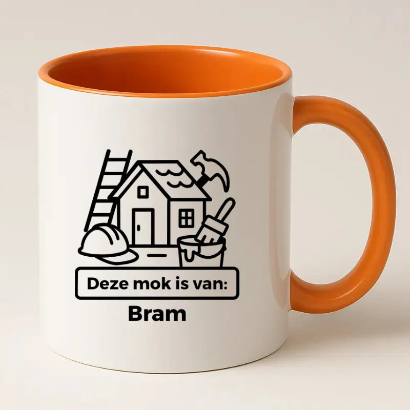 Cadeau voor Klusser – Mok voor Klusser met Naam