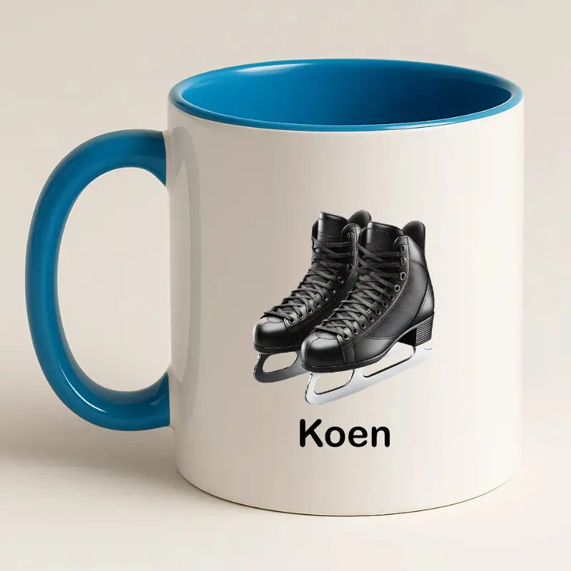Schaatsen Mok met Naam